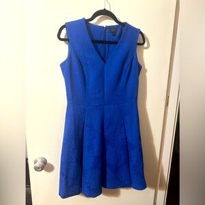 Blue dress